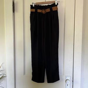 Black Zara trousers size medium